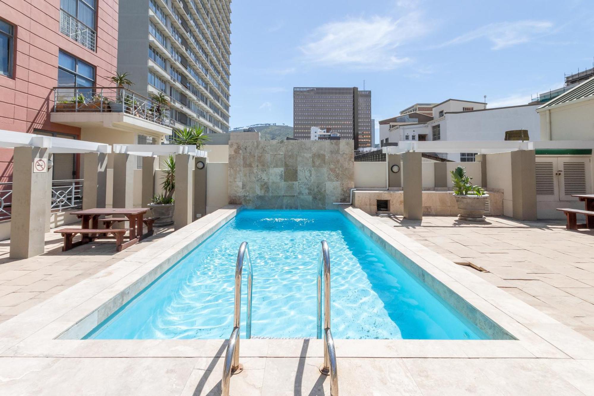 ケープタウンThe Square 135- Studio With Free Parking, Pool & Gym Accessアパートメント エクステリア 写真